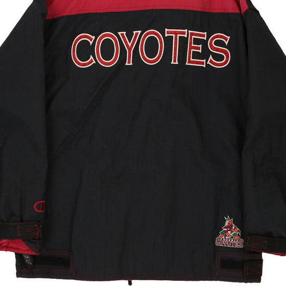 Vintage black Arizona Coyotes Champion Jacket - mens large