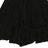 Vintage black Moschino Skirt - womens 26" waist