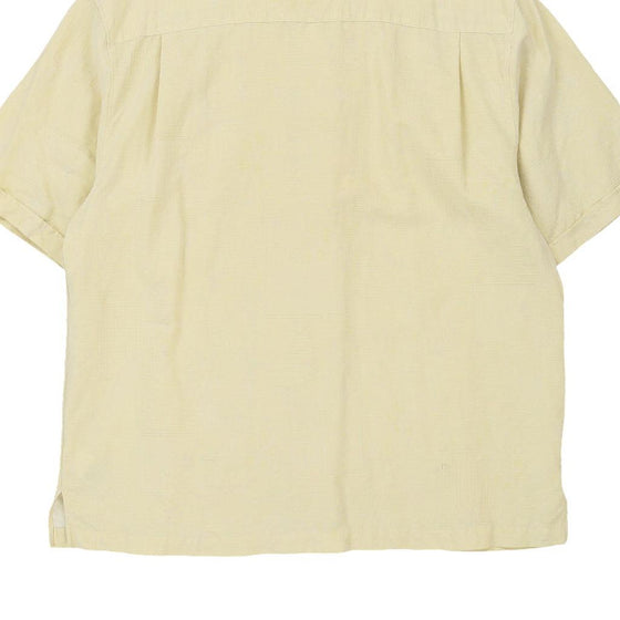 Vintage yellow Jamaica Jaxx Short Sleeve Shirt - mens large