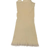 Vintage beige Unbranded Dress - womens small