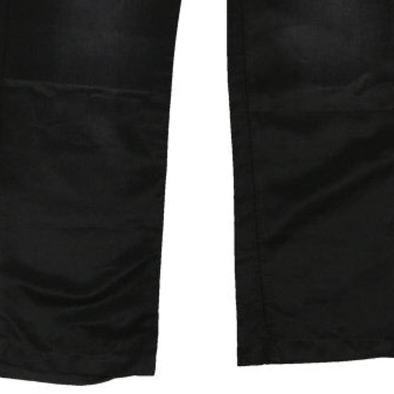 Vintage black Versace Trousers - womens 31" waist