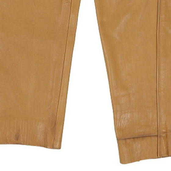 Vintage brown Nazareno Gabrielli Trousers - womens 27" waist