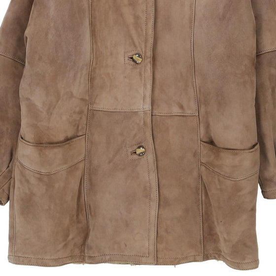 Vintage beige Unbranded Sheepskin Jacket - womens large