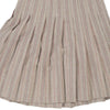 Vintage beige Unbranded Pleated Skirt - womens 30" waist