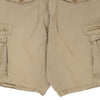 Vintage beige Napapijri Cargo Shorts - mens 38" waist