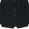 Dondup Blazer - Medium Black Wool Blend - Thrifted.com