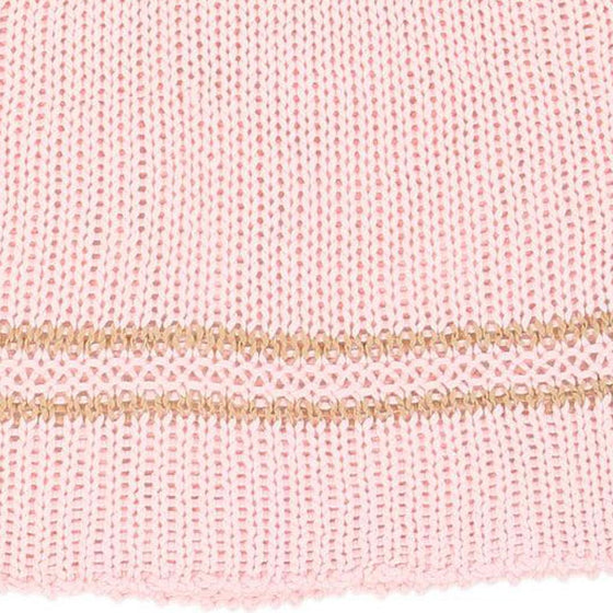 Unbranded Crochet Top - Small Pink Wool Blend - Thrifted.com