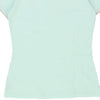 Conte Of Florence Animal print Polo Shirt - Medium Blue Cotton - Thrifted.com