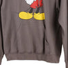 Vintage grey Mickey Mouse Disney Hoodie - womens medium