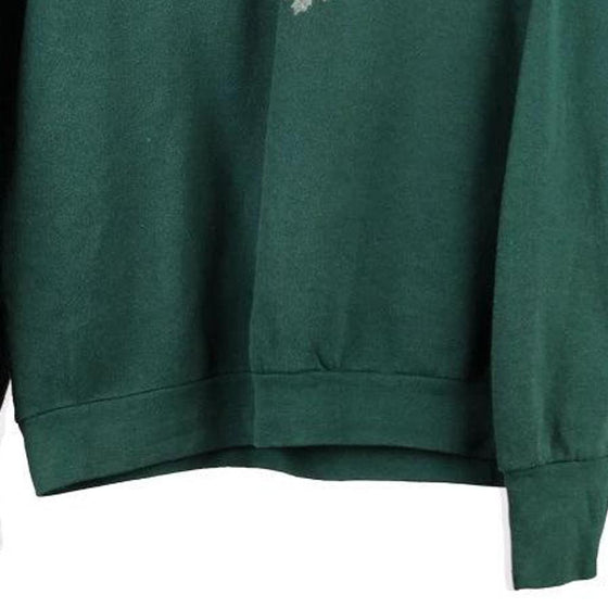 Vintage green Delta Sweatshirt - womens large
