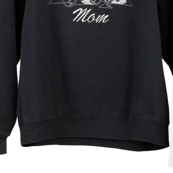 Vintage black BMX Mom Jerzees Sweatshirt - womens large