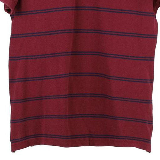 Vintage burgundy Tommy Hilfiger Polo Shirt - mens medium