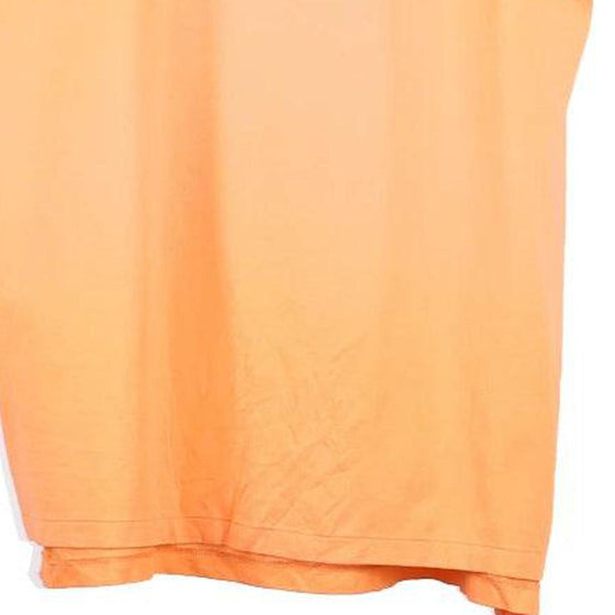 Vintage orange Ralph Lauren Polo Shirt - mens x-large
