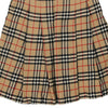 Vintage brown Burberry Pleated Skirt - womens 28" waist