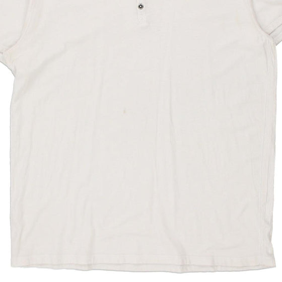 Vintage white Rifle T-Shirt - mens xx-large