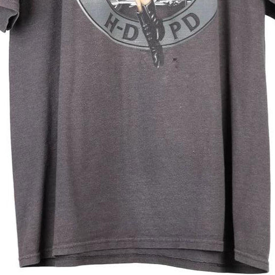 Vintage grey Wisconsin Harley Davidson T-Shirt - mens large