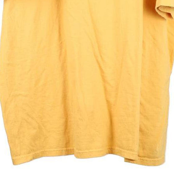 Vintage yellow Harley Davidson Polo Shirt - mens xxx-large