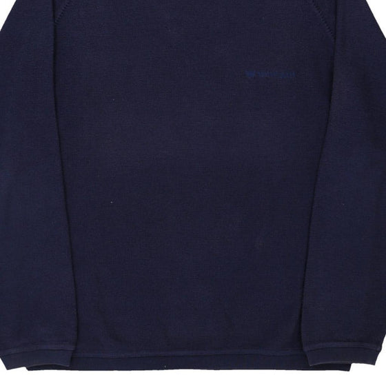 Vintage navy Armani Jeans Sweatshirt - mens x-large
