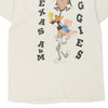 Vintage white Looney Tunes Garment Graphics T-Shirt - mens large