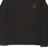 Vintage grey Avirex Long Sleeve Polo Shirt - mens x-large