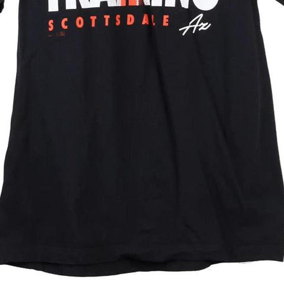Vintage black Giants Nike T-Shirt - mens medium
