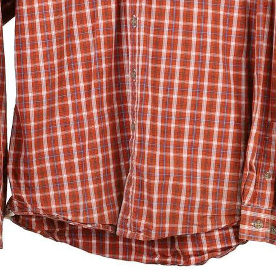 Vintage red Boston Traders Shirt - mens large