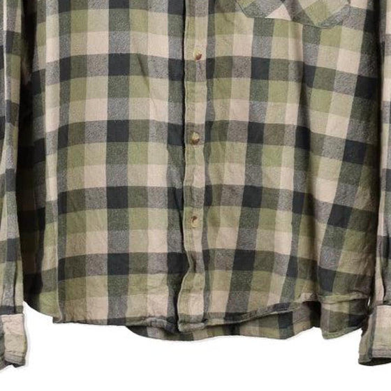 Vintage green Woolrich Flannel Shirt - mens x-large