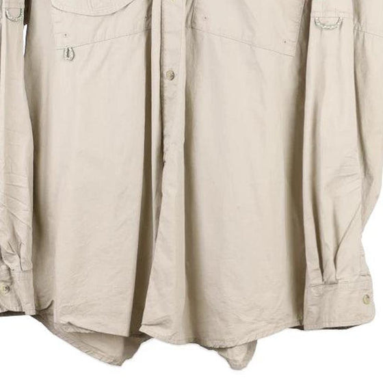 Vintage beige Columbia Overshirt - mens large