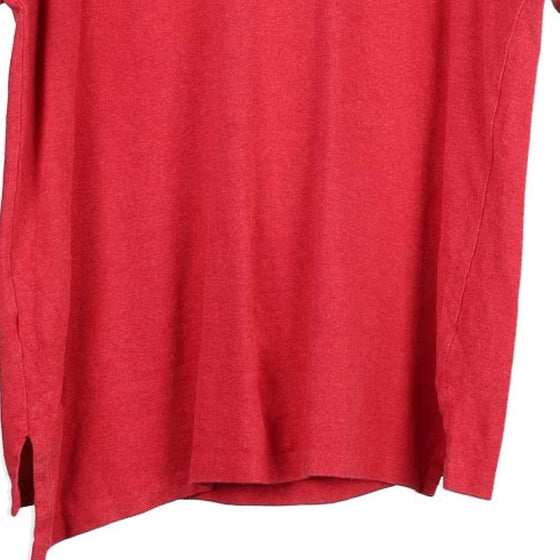Vintage red Ralph Lauren Polo Shirt - mens medium