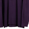 Vintage purple Tommy Hilfiger Long Sleeve Polo Shirt - mens large