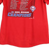 Vintage red Philadelphia Phillies 2008 Unbranded T-Shirt - mens medium