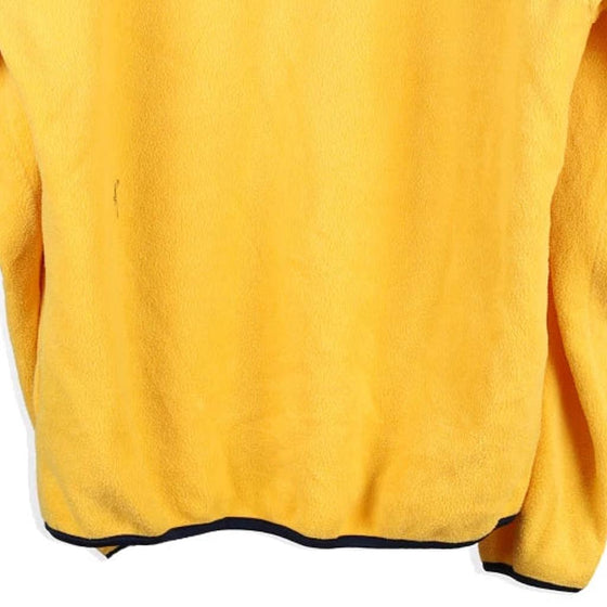 Vintage yellow Nautica Fleece - mens xx-large