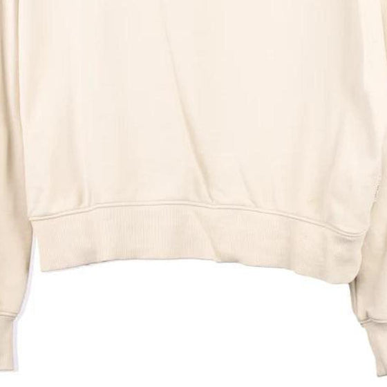 Vintage beige Calvin Klein Sweatshirt - mens small