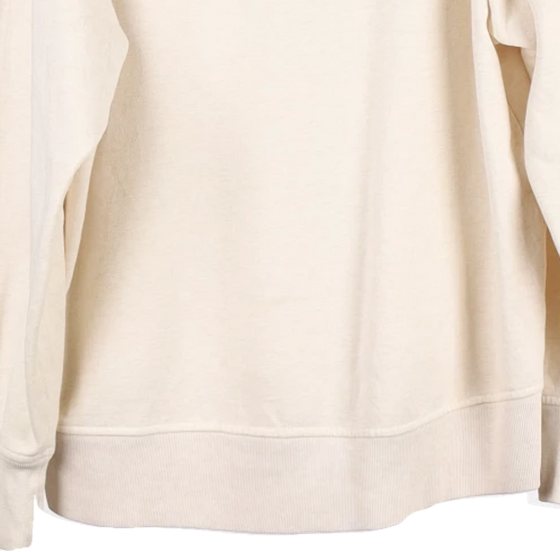 Vintage beige Nautica Sweatshirt - mens large