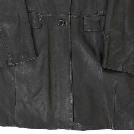 Vintage black Gpl Leather Jacket - womens medium