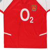 Vintage red Arsenal Replica Football Shirt - mens medium