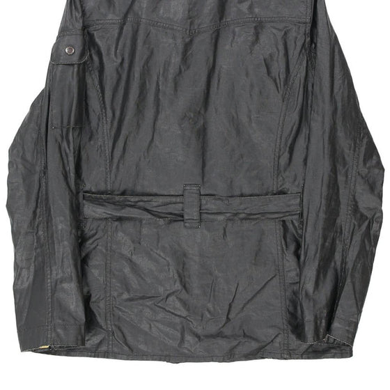 Vintage black Barbour Wax Jacket - mens large