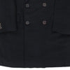 Vintage black Yves Saint Laurent Coat - mens x-large