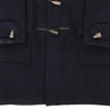 Vintage navy Burberry Duffle Coat - mens large
