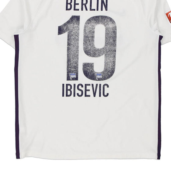 Vintage white Hertha BSC Berlin Nike Football Shirt - mens large