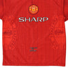 Vintage red Manchester United Replica Football Shirt - mens x-large