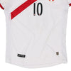 Vintage white Peru  Umbro Football Shirt - mens medium