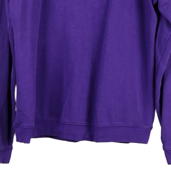 Vintage purple Downers North Cross Country Nike Hoodie - mens small