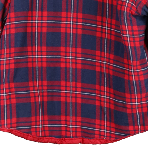 Vintage red St. Johns Bay Overshirt - mens large