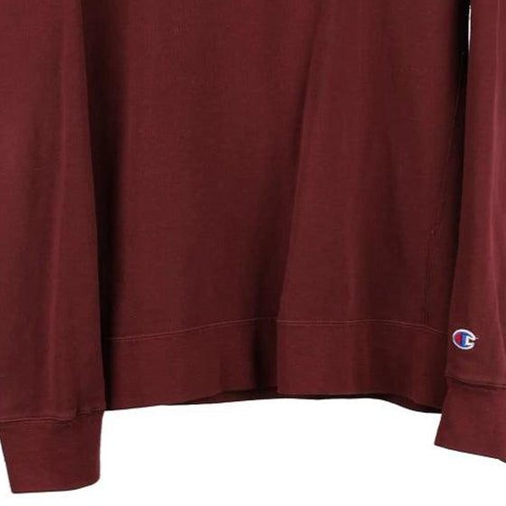 Vintage burgundy Champion Sweatshirt - womens medium