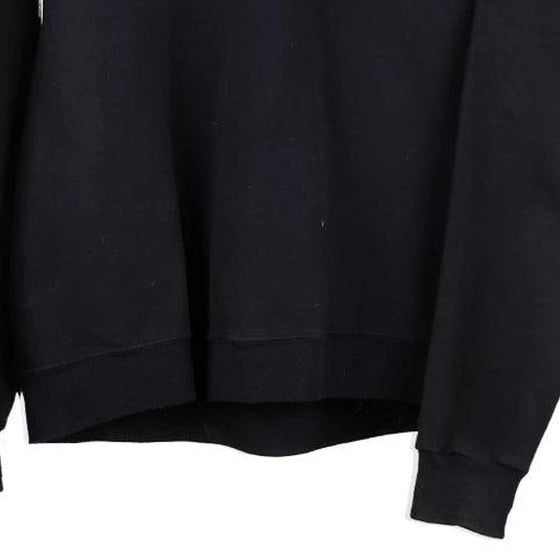 Vintage black Hanes Sweatshirt - mens small