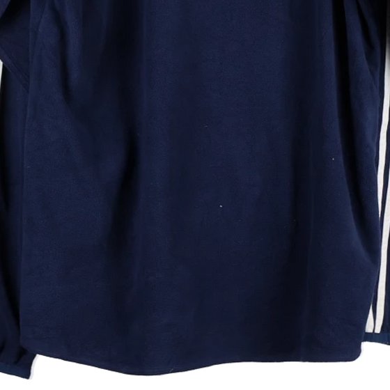 Vintage navy Adidas Fleece - mens large