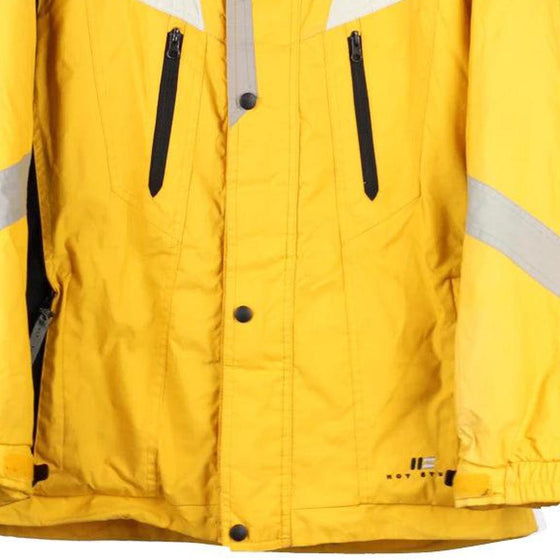Vintage yellow Hot Stuff Ski Jacket - mens large