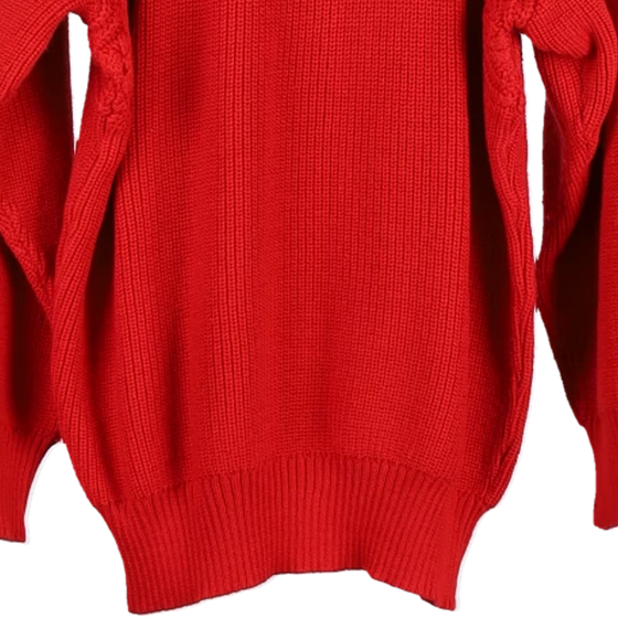 Vintage red Adidas Jumper - womens xx-large