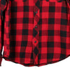 Vintage red New York Capbon Flannel Shirt - mens medium